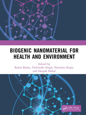 cover image of Biogenic Nanomaterial for Health and Environment